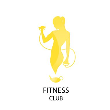 Fitness kulübü simgesi