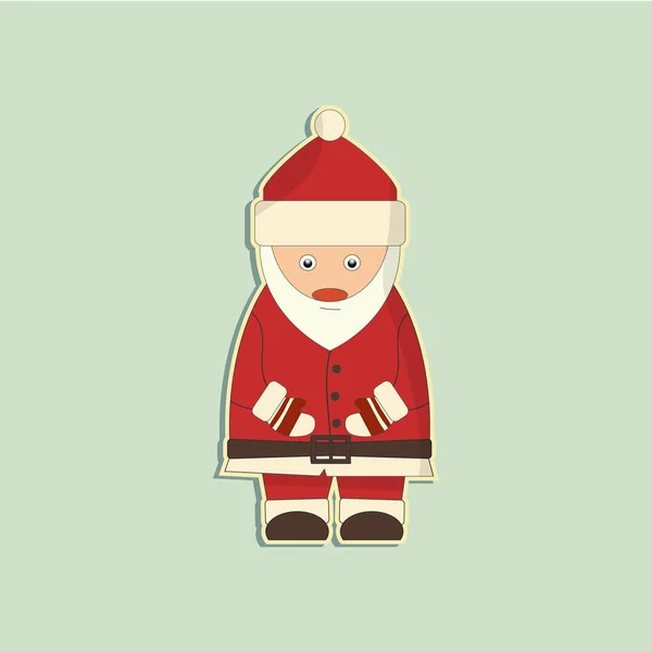 Санта-Клаус - вектор — стоковый вектор