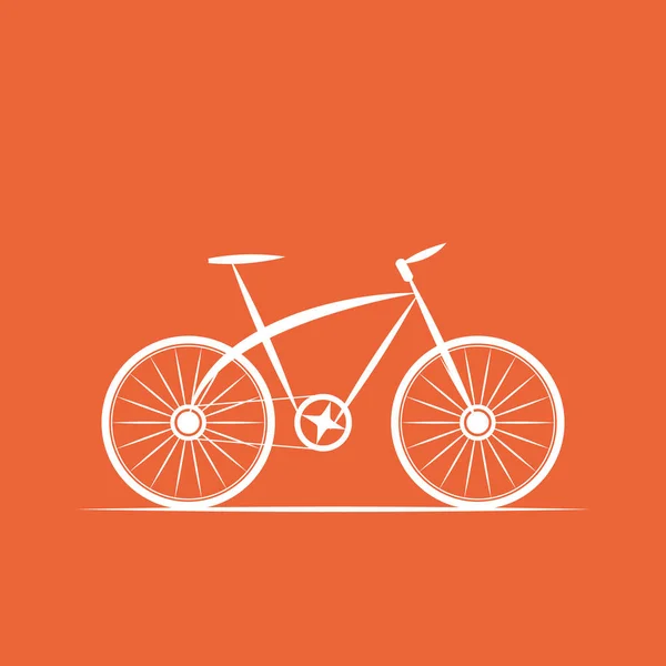 Logo tienda de bicicletas — Vector de stock