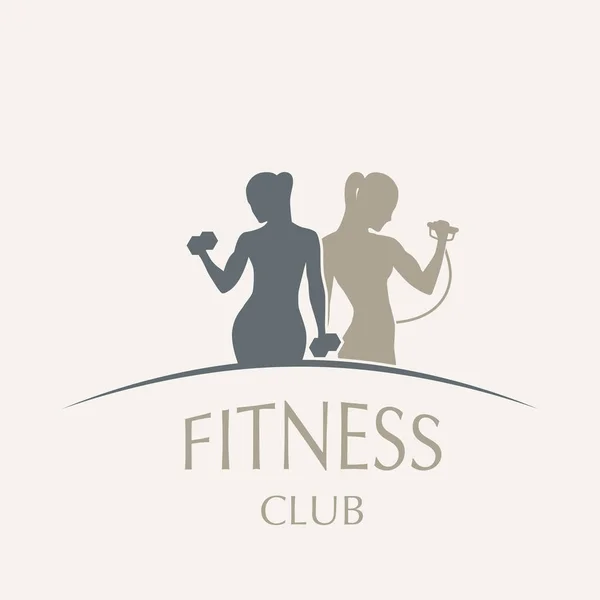 Súlyemelő és fitness — Stock Vector