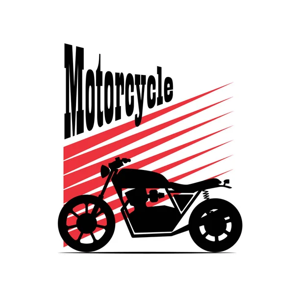 Venda e aluguer de motocicletas — Vetor de Stock