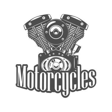 Motosiklet motoru çizimi