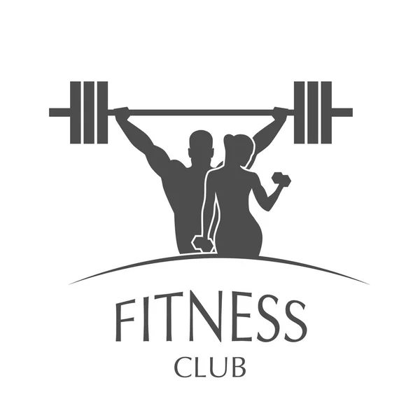 Fitness club icoon — Stockvector