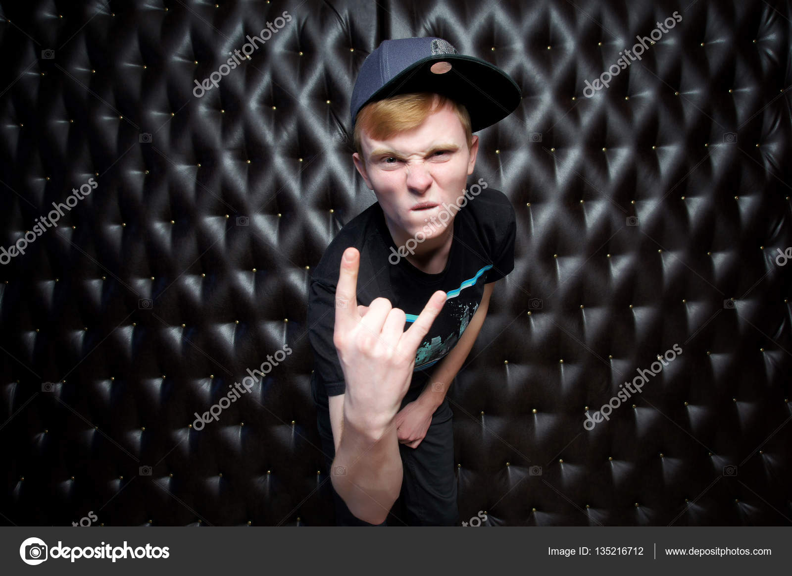 redhead baseball cap