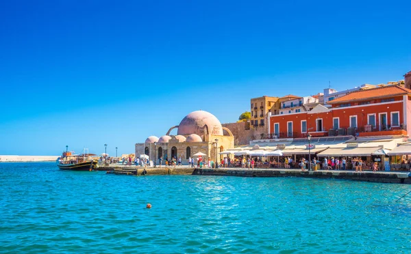 View Old Town City Chania Greece — Stock Photo, Image