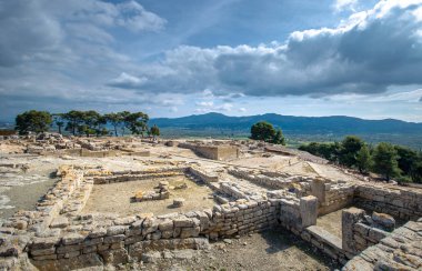 Antik ephesus şehrinin kalıntıları, hindi.