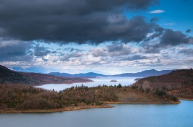 Lake Plastiras, Thessaly, Yunanistan