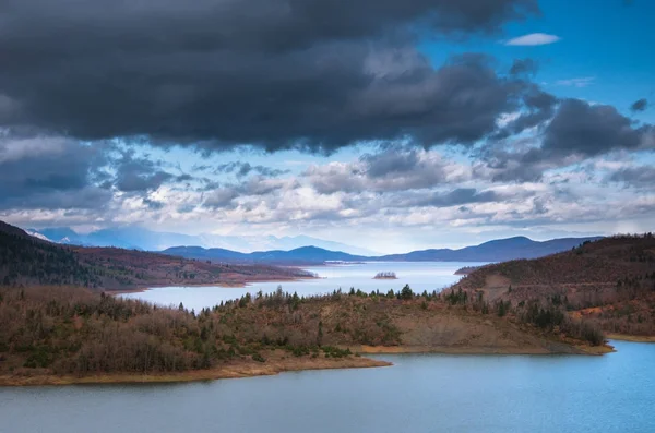 Lake Plastiras, Thessaly, Yunanistan