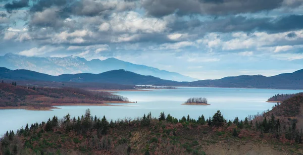 Lake Plastiras, Thessaly, Yunanistan