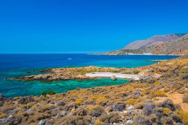 Yunan Köyü, Loutro, Hanya, Crete, Yunanistan.