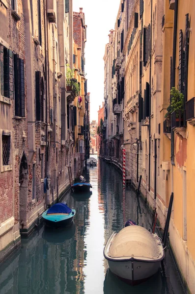 Venedik Talya Dolaylarında Eylül 2017 Büyük Kanaldaki Kanal Şehrin Kanalları — Stok fotoğraf