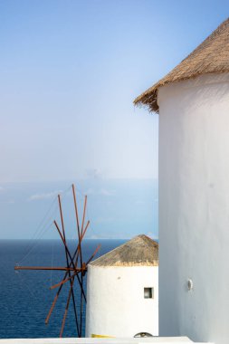Santorini Adası manzarası, Yunanistan