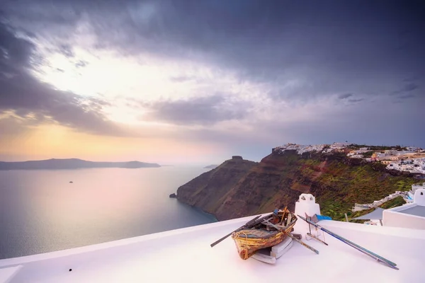 Uitzicht Santorini Eiland Griekenland — Stockfoto
