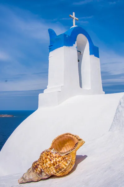 Vue Sur Île Santorin Grèce — Photo
