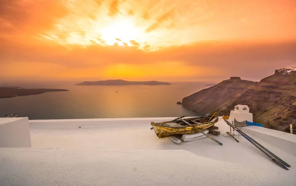 Vue Sur Île Santorin Grèce — Photo