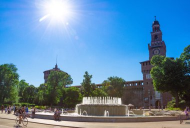 Barselona şehri manzarası, İspanya