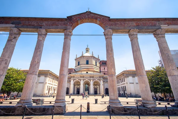 Καθεδρικός Ναός Του Ιερού Τάφου Στη Ρώμη Ιταλία — Φωτογραφία Αρχείου