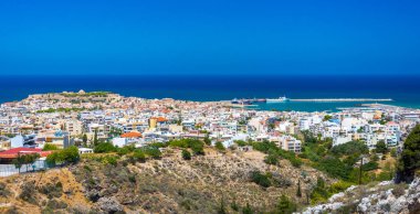 Fortezza, Girit, Yunanistan kale ile Rethimno şehir.