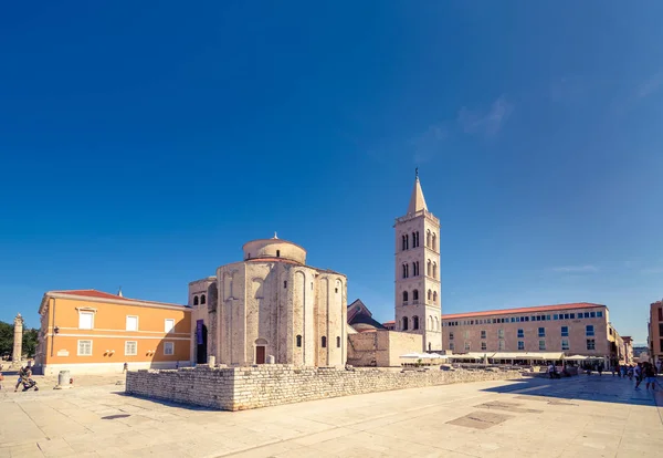 Kościół st. donat, zadar, Chorwacja — Zdjęcie stockowe