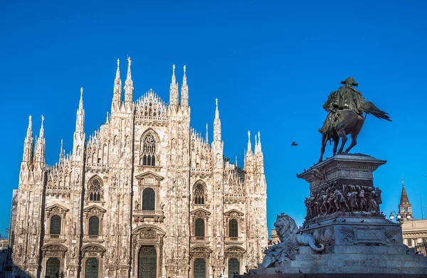 Duomo di Milano, Piazza del Duomo, Lombardia, Italia — Foto Stock