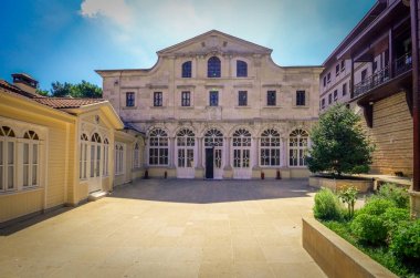 Aya Yorgi (Aya Yorgi) Kilisesi, Fener, Haliç, Istanbul, Türkiye. St. George Kilisesi asıl Rum Ortodoks katedrali Istanbul'da hala kullanımda olduğunu