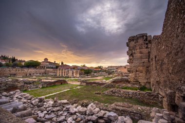 Jerash şehrindeki antik Roma harabeleri, şehrin en ünlü simgelerinin başkenti.