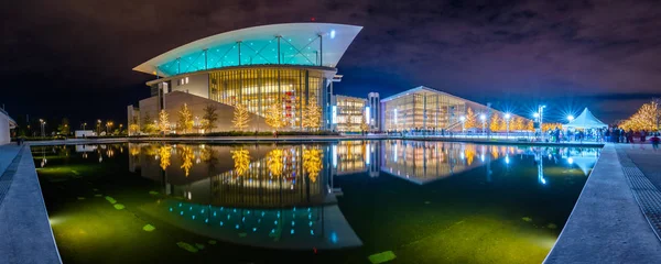 December 2017 Alapítvány Stavros Niarchos Kulturális Központ Architektúra Tervezés Athén — Stock Fotó