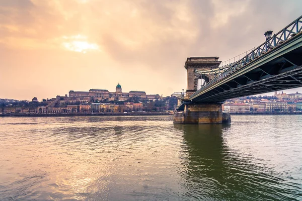 Vista Ciudad Budapest Hungary — Foto de Stock