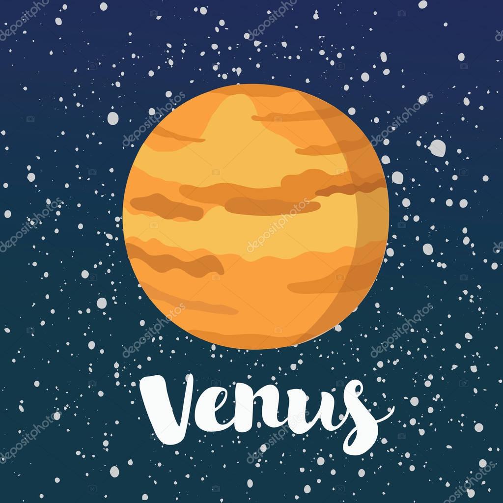 Virtual planetas Venus planeta 02 — Vector de stock © cosmaa #165920300