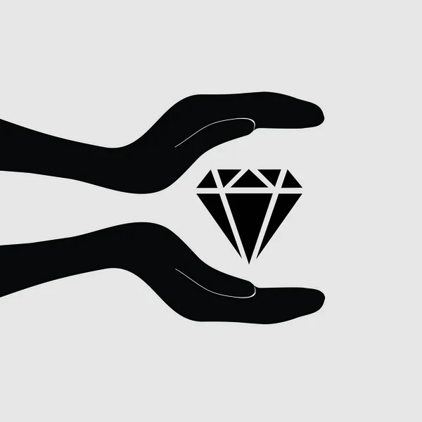 Diamant-Zeichen speichern icon3 — Stockvektor