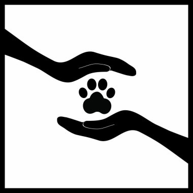 Hayvan köpek pençe insanların elinde 2
