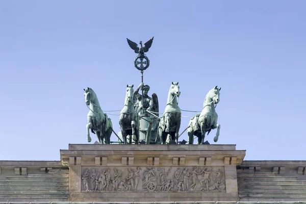 De Brandenburger Tor, Berlijn — Stockfoto