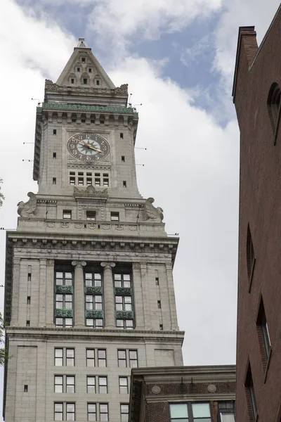 Boston downtown Boston ve mali bölge adımlarında bir gezinti