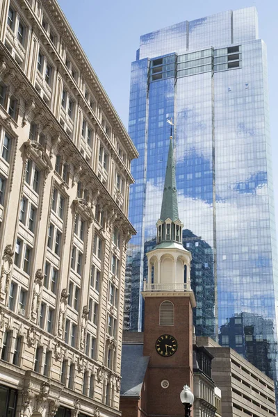 Boston, a walk through downtown Boston and Financial district — Stock Photo, Image