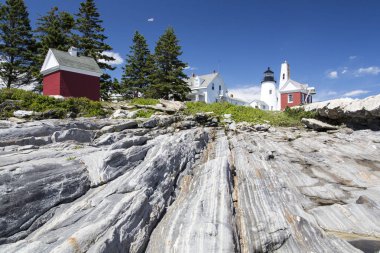 Pemaquid noktası deniz feneri
