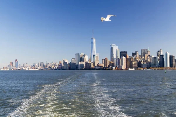 New York, skyline de Lower Manhattan — Photo