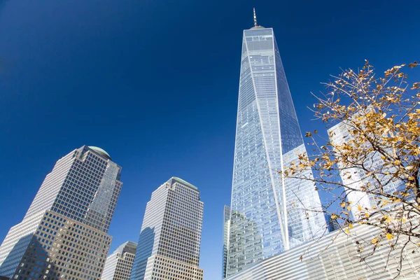 New York, aşağı Manhattan ve Finans Merkezi — Stok fotoğraf