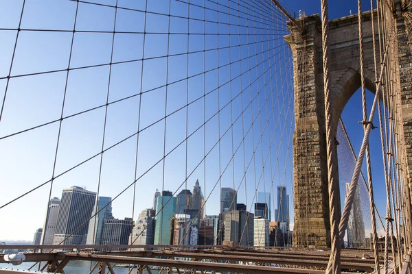 New York, le pont de Brooklyn — Photo