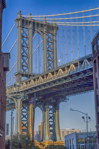 Nueva York, Manhattan Bridge — Foto de Stock