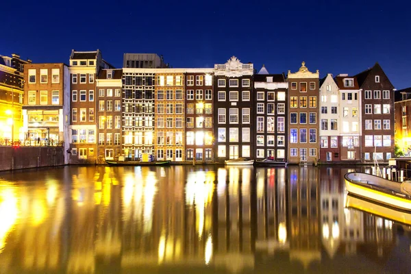 Caminar Por Los Canales Amsterdam Países Bajos — Foto de Stock