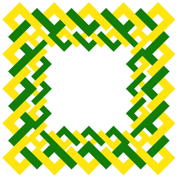 Geometrik şekiller parlak çerçeve