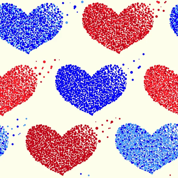 Parlak kupa desen. Sevgililer günü. 