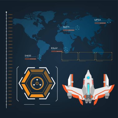 Uzay uçağı ile gelecekteki görme eylem modu arabirimi 