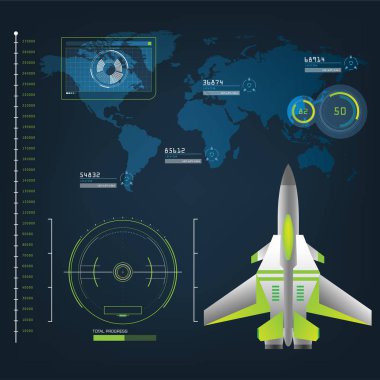 Uzay uçağı ile gelecekteki görme eylem modu arabirimi 