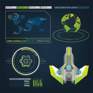 Uzay uçağı ile gelecekteki görme eylem modu arabirimi 