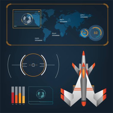 Uzay uçağı ile gelecekteki görme eylem modu arabirimi 