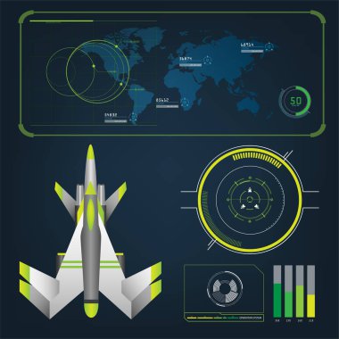 Uzay uçağı ile gelecekteki görme eylem modu arabirimi 