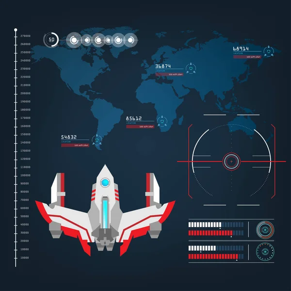 Uzay uçağı ile gelecekteki görme eylem modu arabirimi 