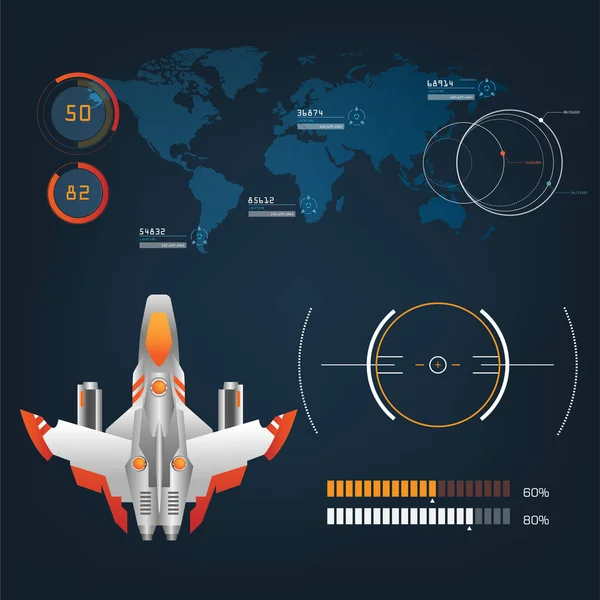 Uzay uçağı ile gelecekteki görme eylem modu arabirimi 