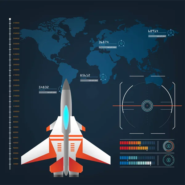 Uzay uçağı ile gelecekteki görme eylem modu arabirimi 